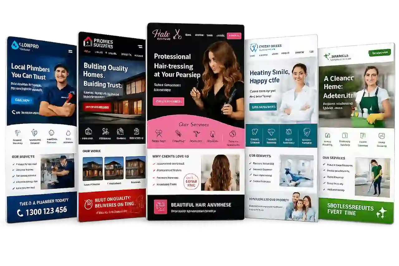 Local website redesign built for lead generation