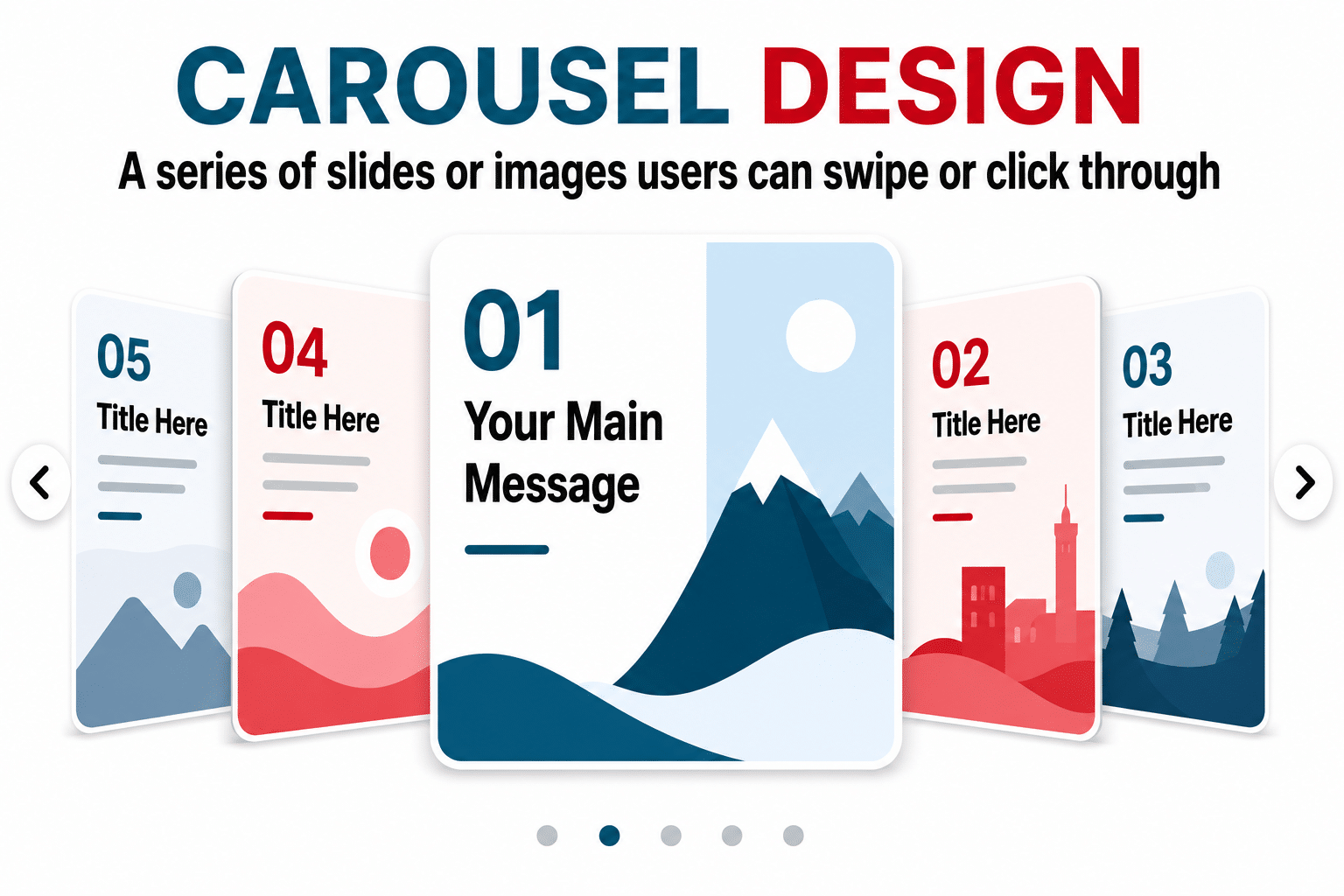 Professional carousel design example