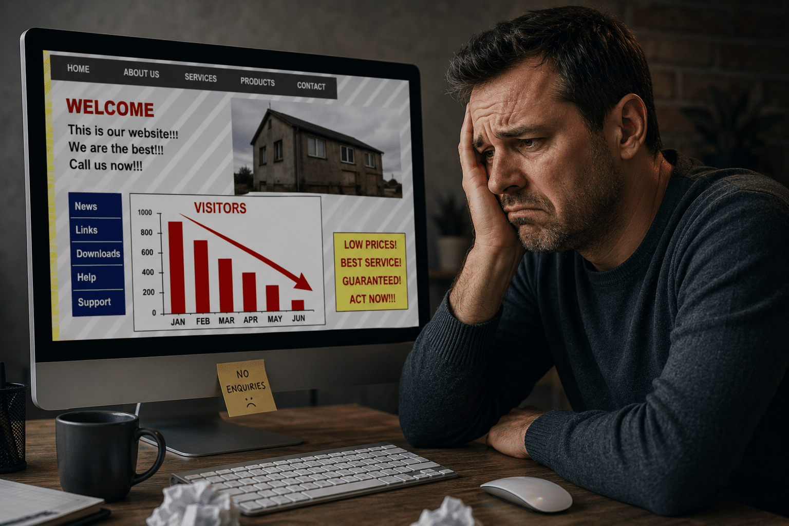 Why most website redesigns fail to generate business