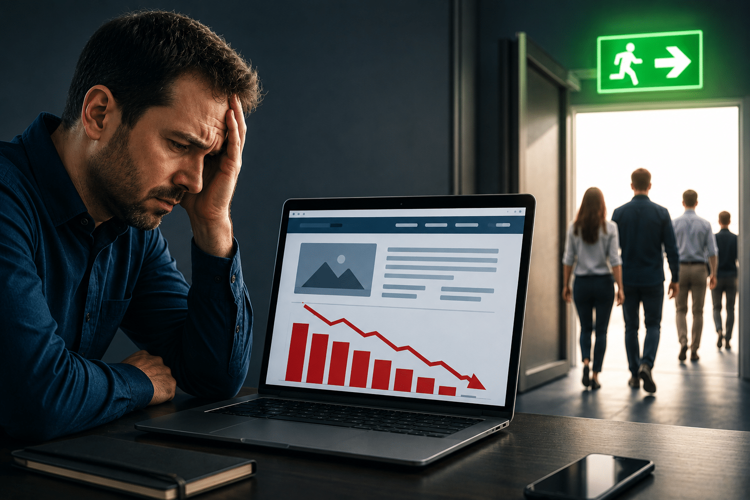 Website problems causing lost customers and poor conversions