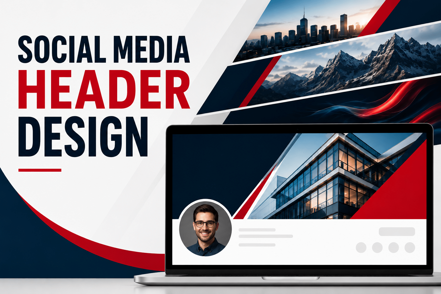 Professional social media header banner design service