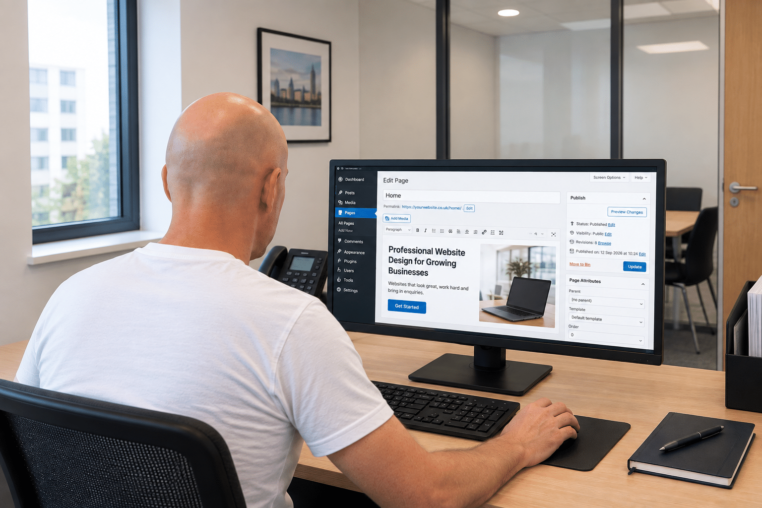 First impression website design impact